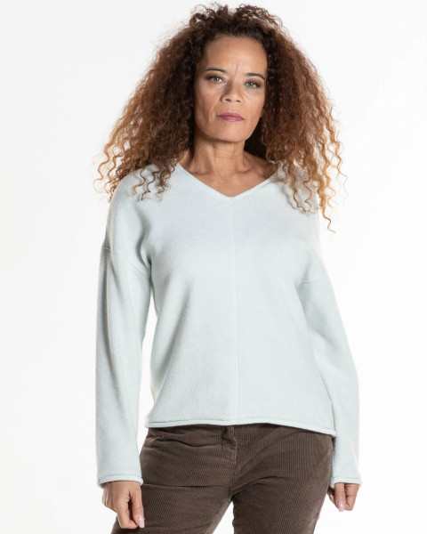 Alma & Lovis, Teddy V-Neck ice