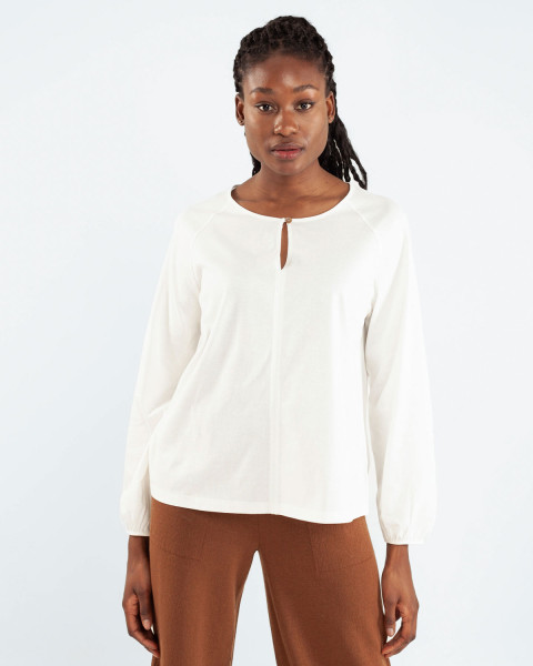 Alma & Lovis, Raglan Blouse white